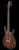 PRS SE Hollowbody I Piezo in Orange Tiger Smokeburst - Angle