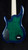Dingwall Combustion Nashville Edition 5-String Bass - Whalepool Blue - Maple Fretboard - Back Close