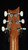PRS Custom 24 "Birds of a Feather" Limited Edition - Charcoal Microburst Headstock Back
