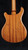 PRS Private Stock #11925 Custom 24 Semi-Hollow Hardtail - Spalt Maple with Blue Foil Accents Back Close