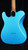 Preowned Suhr Custom Classic T - Lake Placid Blue - Headstock Back