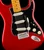 Fender Ltd Ed Am Pro Classic Strat w/Silent System in Candy Apple Red - Front Angle