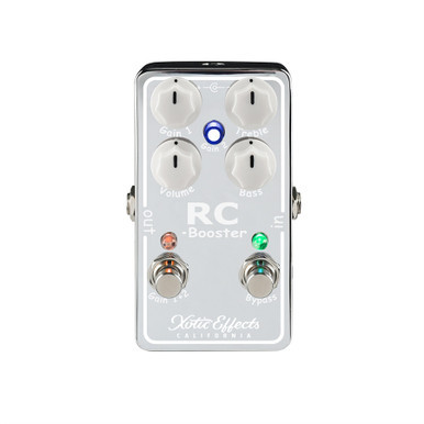 Xotic Effects RC-booster ギターエフェクター Xotic RC BOOSTER - クセの無い素直なクリーンブーストが可能な