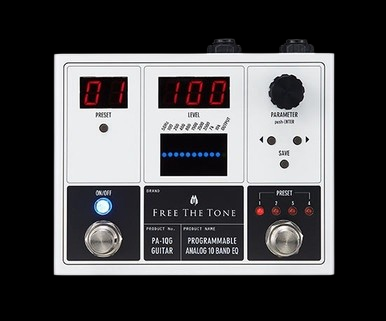 FREE THE TONE PA-1QG ギターエフェクター Free The Tone PA-1QG Programmable Analog 10 Band EQ Pedal