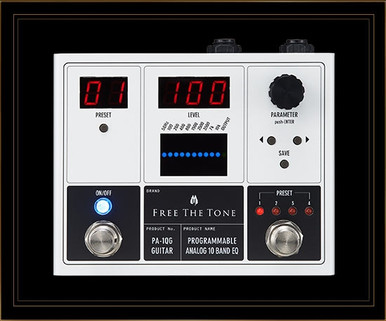 Free The Tone PA-1QG Programmable Analog 10 Band EQ Pedal