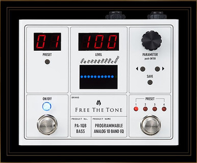 Free The Tone PA-1QB Programmable Analog 10 Band EQ Pedal 