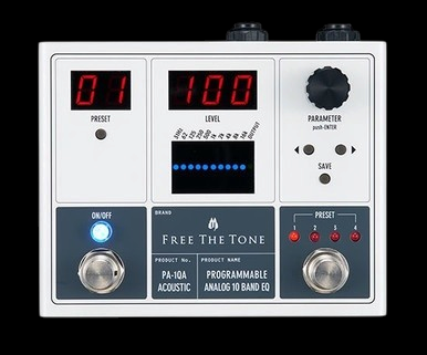 Free The Tone | PA-1QA | Programmable EQ for Acoustic Guitar
