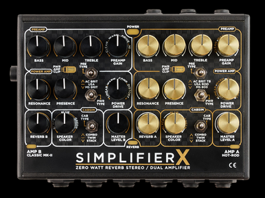 DSM & Humboldt Simplifier X | All-Analog Dual Stereo Amp Sim | The