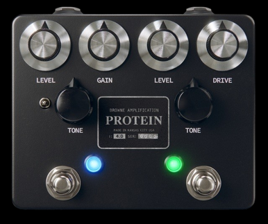 Browne Amplification Protein Dual Overdrive V4 - Black Finish