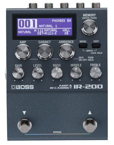The Guitar Sanctuary | Boss | IR-200 | Amp and IR Cabinet Simulator