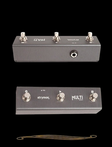 Strymon MultiSwitch Extended control footswitch for TimeLine