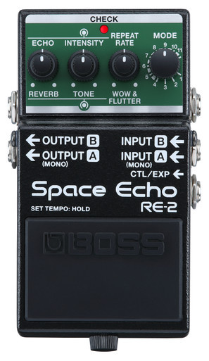 ギター BOSS RE-2 Space Echo Amazon.com: Boss RE-2 Space Echo Delay and Reverb Effects