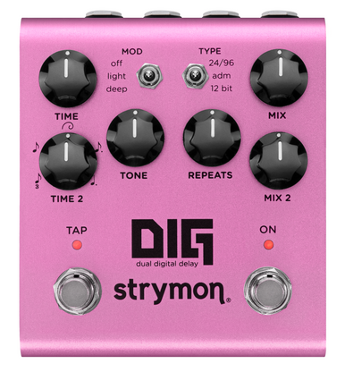Strymon | DIG | Version 2| Next Generation| Dual Digital Delay Pedal - The  Guitar Sanctuary