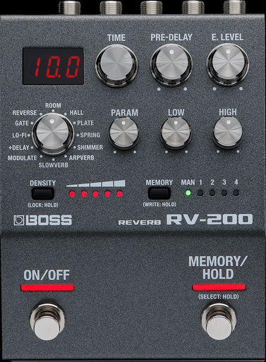 The Guitar Sanctuary | Boss | RV-200 | Digital Reverb Pedal