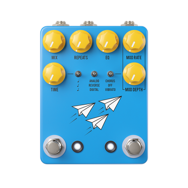 The Guitar Sanctuary | JHS Pedals | Flight Delay | Blue