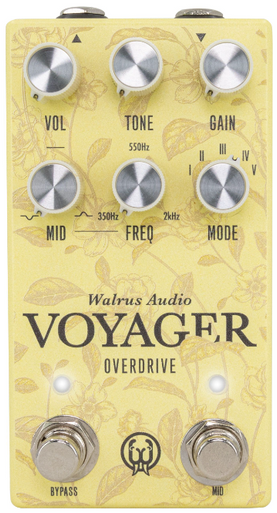 ギター WALRUS AUDIO VOYAGER PREAMP/OVERDRIVE Voyager Preamp/Overdrive MKII | Guitar Pedals