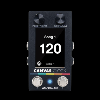 The Guitar Sanctuary | Walrus Audio | Canvas Clock | MIDI Clock