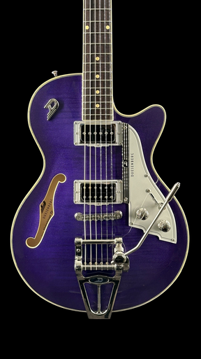 Duesenberg Starplayer TV - Galaxy Purple Burst | Guitar Sanctuary