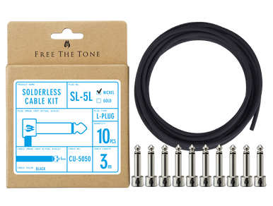Free The Tone / SL-5SL-NI-55K Solderless Cable Kit パッチケーブル