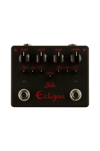 Suhr eclipse オーバードライブ・ディストーション Suhrからオーバードライブ「Eclipse」登場。2つの独立回路をもつ