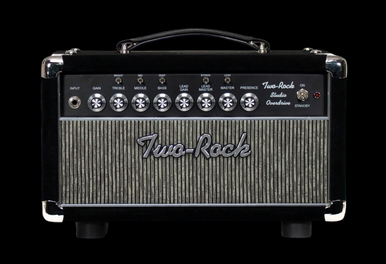 Two-Rock Studio Overdrive 35W Head | Black Suede & Grey Pinstripe