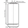 ER26500HD OmniCel Lithium Battery Dimensions