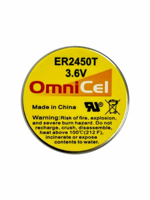 ER2450T Lithium Thionyl Chloride (Li-SOCI2) Battery ER2450T Lithium Thionyl Chloride (Li-SOCI2) Battery