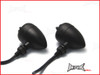 Black Alloy LED Custom HD Turn Signals / Indicators - Smoked Lense
