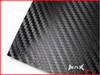 High Grade Self Adhesive Black 3D Carbon Fiber Vinyl Wrap - 45cm x 37cm