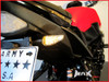 Black Mini Aero LED Turn Signals / Indicators - Small & Bright