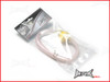 Clear 4mm Silicone Fuel Line Hose & Magnetic Filter - Length 15" (40cm)