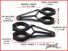 MAX Razor High Quality CNC Machined Headlight Brackets - 36/37mm Diameter