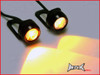 Universal Mirror Mount Amber CREE LED Projector Turn Signal / Marker Lights