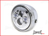 7.7 INCH High Quality Projector LED Chrome Metal Headlight