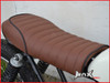 High Quality Rum Brown Universal Scrambler Motorcycle Seat