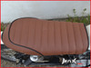 High Quality Rum Brown Universal Scrambler Motorcycle Seat