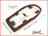 High Quality Rum Brown Universal Cafe Racer Sportster Motorcycle Seat