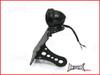 Black Side Axle Mount Prison Bar Grill LED Stop / Tail Light