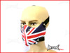 Union Jack Bikers Face Mask - PU Leather