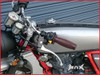 Brown Barrel Cafe Racer Style Hand Grips - 7/8" (22mm)