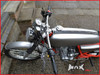Chrome Cafe Racer Steel Drag Bars - 7/8 (22mm)