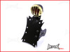 Black & Brass Chrome Side Axle Mount Prison Bar Grill LED Stop / Tail Light