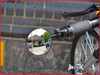 Pair Of Black Round Aluminiun Folding Bar End Mirrors