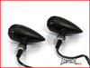 Black Alloy Custom Bird Cage Turn Signals / Indicators