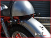 Black Alloy Custom Bird Cage Turn Signals / Indicators