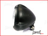 5.5 INCH Matte Black Aluminium Vintage Style Bottom Mount Headlight - 12v / 35w