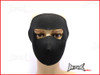 Black Plain Neoprene Bikers Full Face Mask
