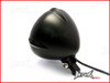 6.7 INCH Matte Black Aluminium Vintage Style Bottom Mount Headlight - 12v / 55w