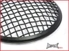 7 INCH Matte Black Mesh Grill Metal Headlight Cover