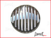 7 INCH Chrome Prison Bar Grill Metal Headlight Cover